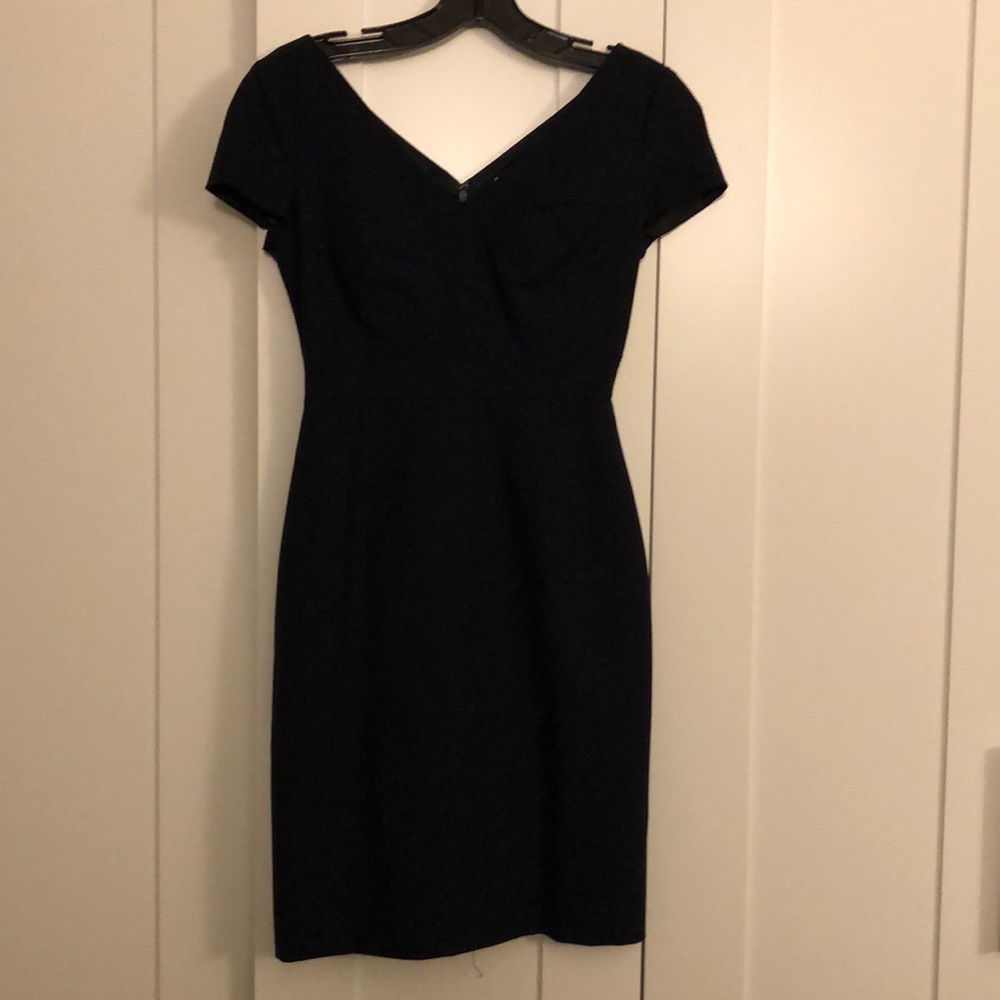 Banana Republic Navy Wool Dress 00P